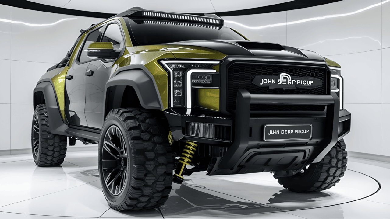 New 2026 Jhone Deere Pickup Truck Attrctive Look, High-Tech Features, Powerfull Engine & Mileage Know Showroom Price Everything You Want to Know.