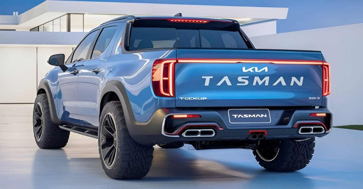 New 2026 Kia Tasman Pickup Truck
